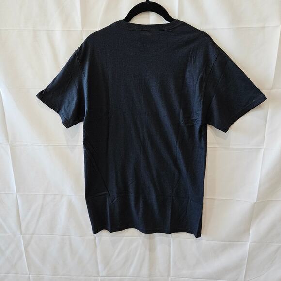 Fashion Nova Hustle Colorful Tie Dye Short Sleeve Black Tee Size XS - Picture 3 of 6